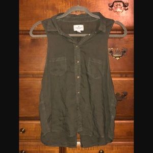 American Eagle green tank